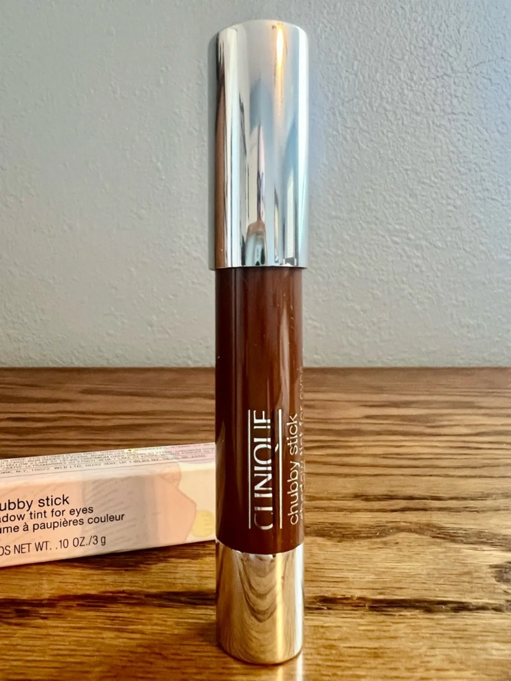 Clinique Chubby Stick Shadow Tint For Eyes 03 Fuller Fudge Discontinued NIB, NWT